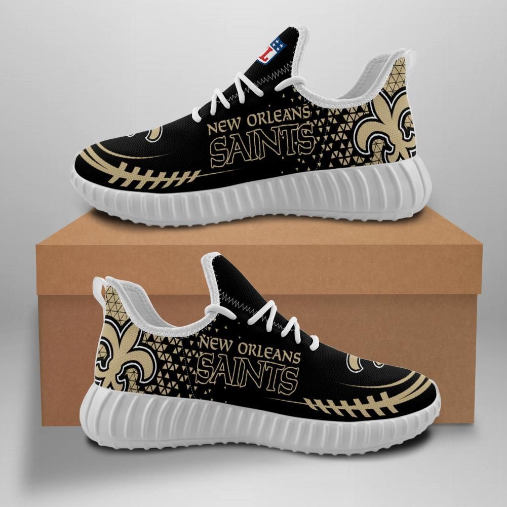 New Orleans Saints Custom Shoes Sport Sneakers Yeezy Boost Yeezy