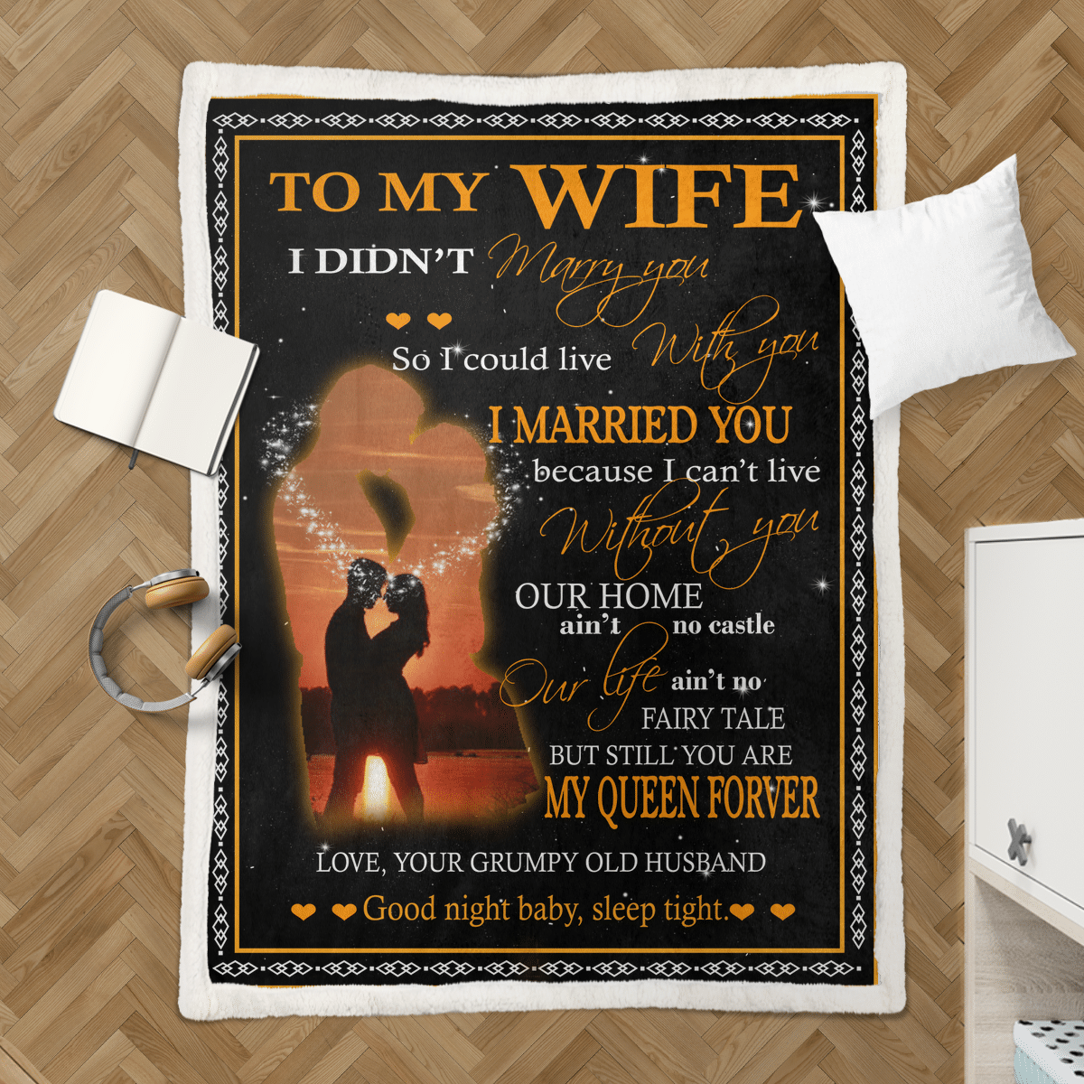 Blankets Quilts Puzzles For Couples Wife Husband Justbeperfect Shop