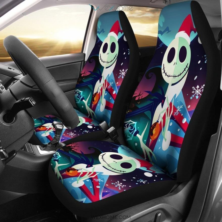 Jack Skellington Car Seat Covers Nightmare Before Christmas Seat