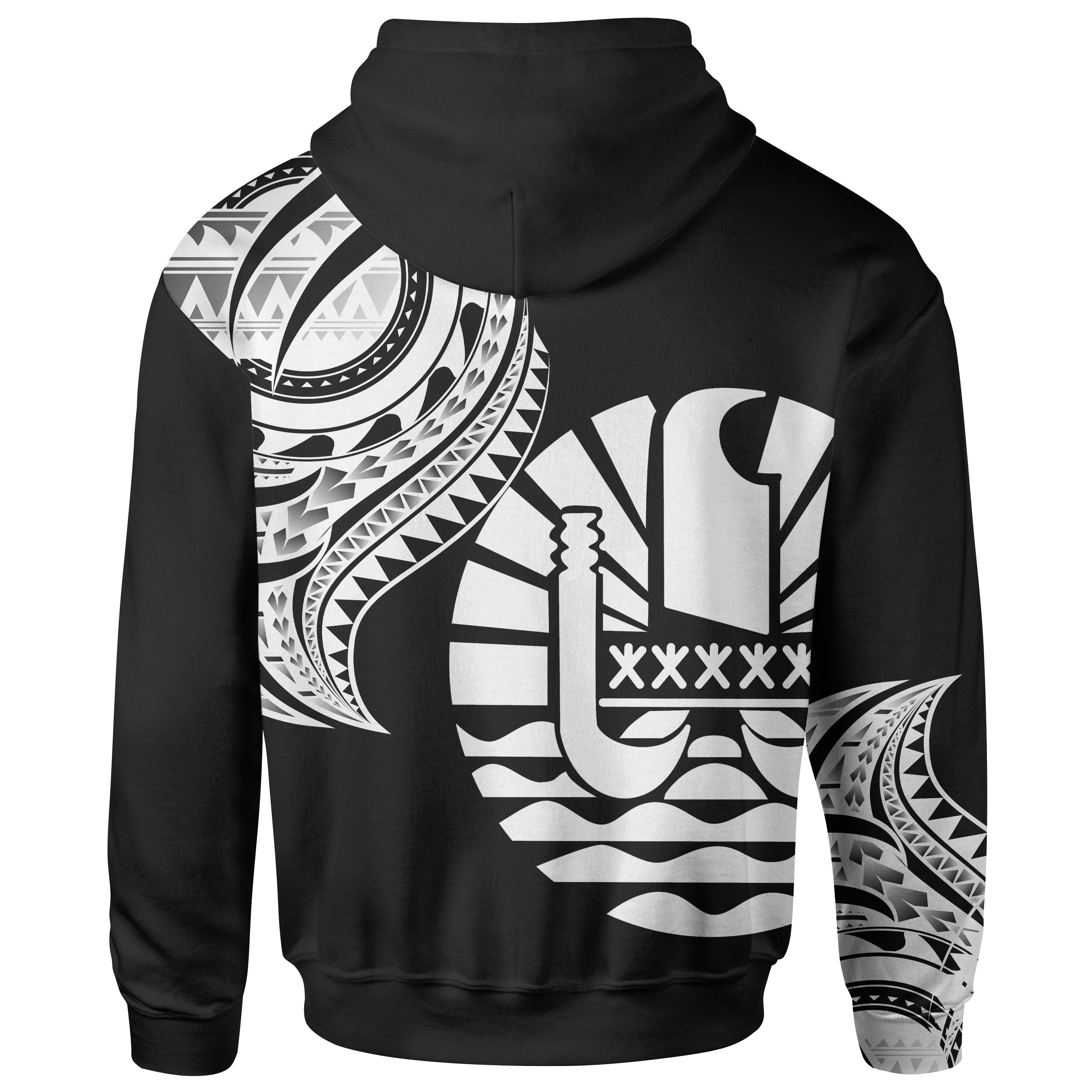 Tahiti Zip Hoodie Tahiti Tatau Patterns Ealbeauty Store