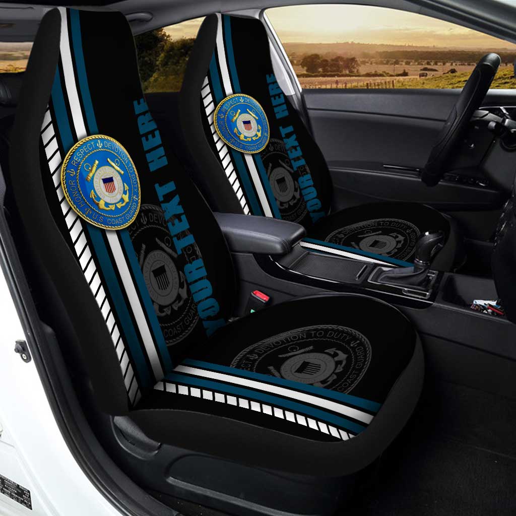 US Coast Guard Personalized Custom Car Seat Covers Oralie Shop