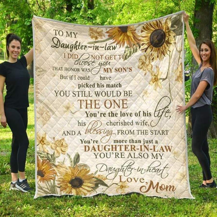 Daughter In Law Quilt Blanket Corethermax