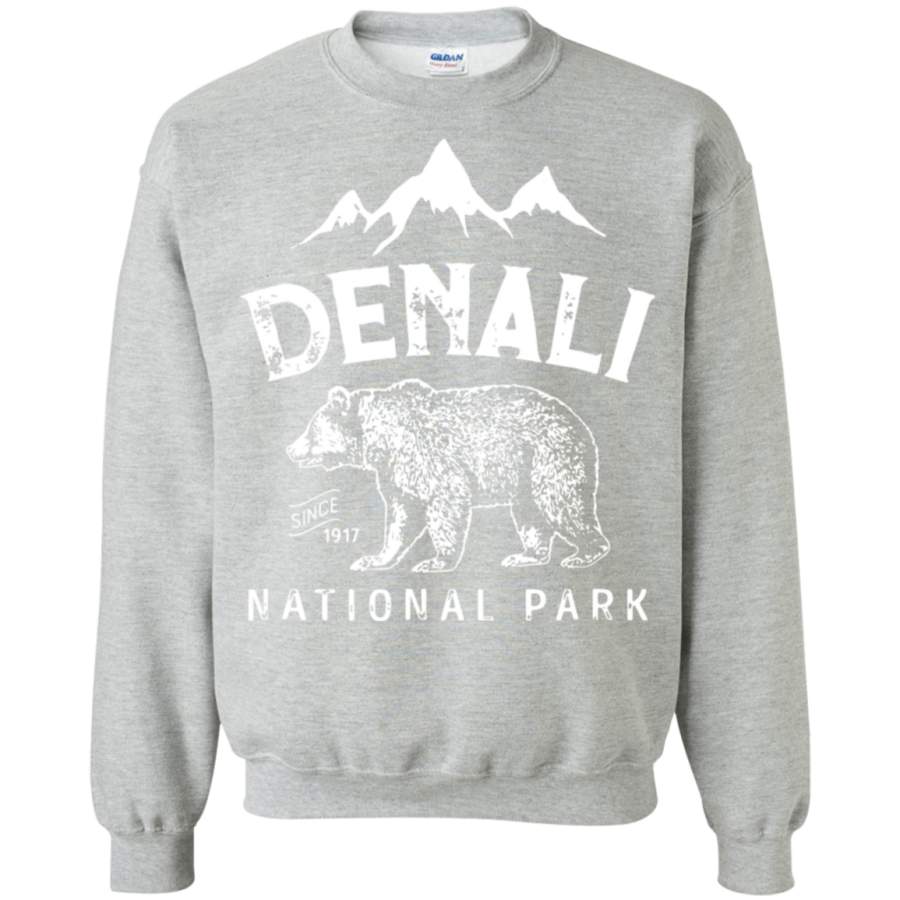 Denali National Park and Preserve US Alaska Vtg Sweatshirt TShirt