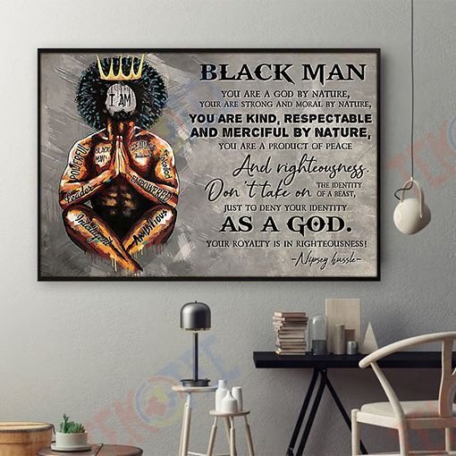 African American Poster Modern Brown Skin Poster Print Afro Women Black