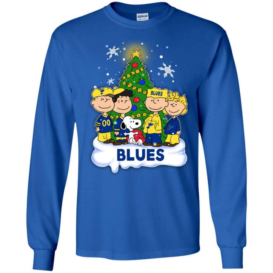 Snoopy The Peanuts St. Louis Blues Christmas T Shirts EmprintsTOP