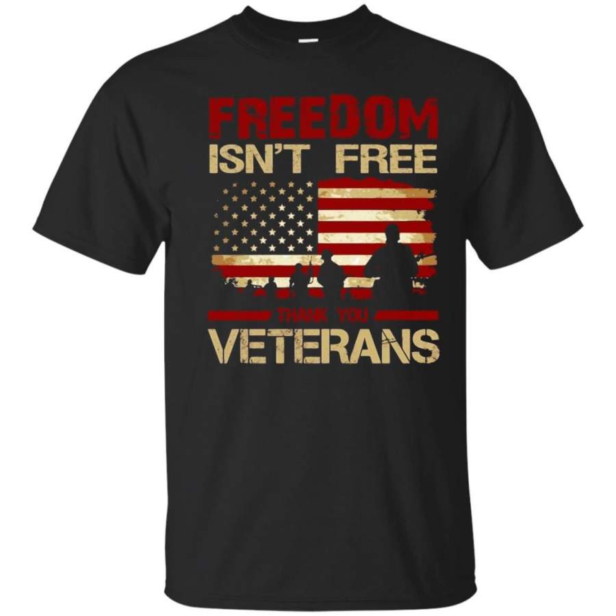 Freedom Isnt Free TShirt Thank You Veterans Memorial Day Intercept