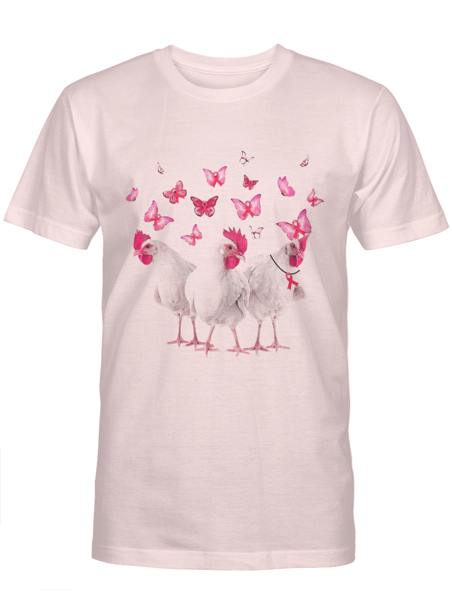 Breast Cancer Chicken Breast Cancer T Shirt KreamShirt