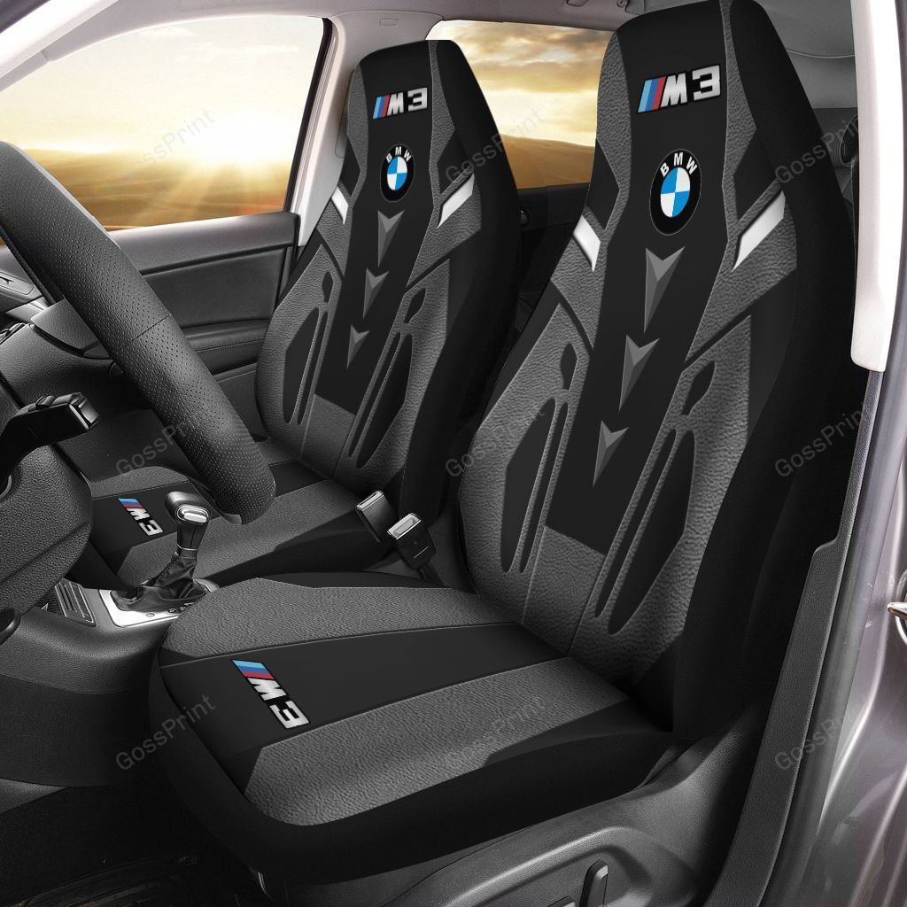 Bmw Car Seat Covers Ver 8 (Set Of 2) Bigmeok