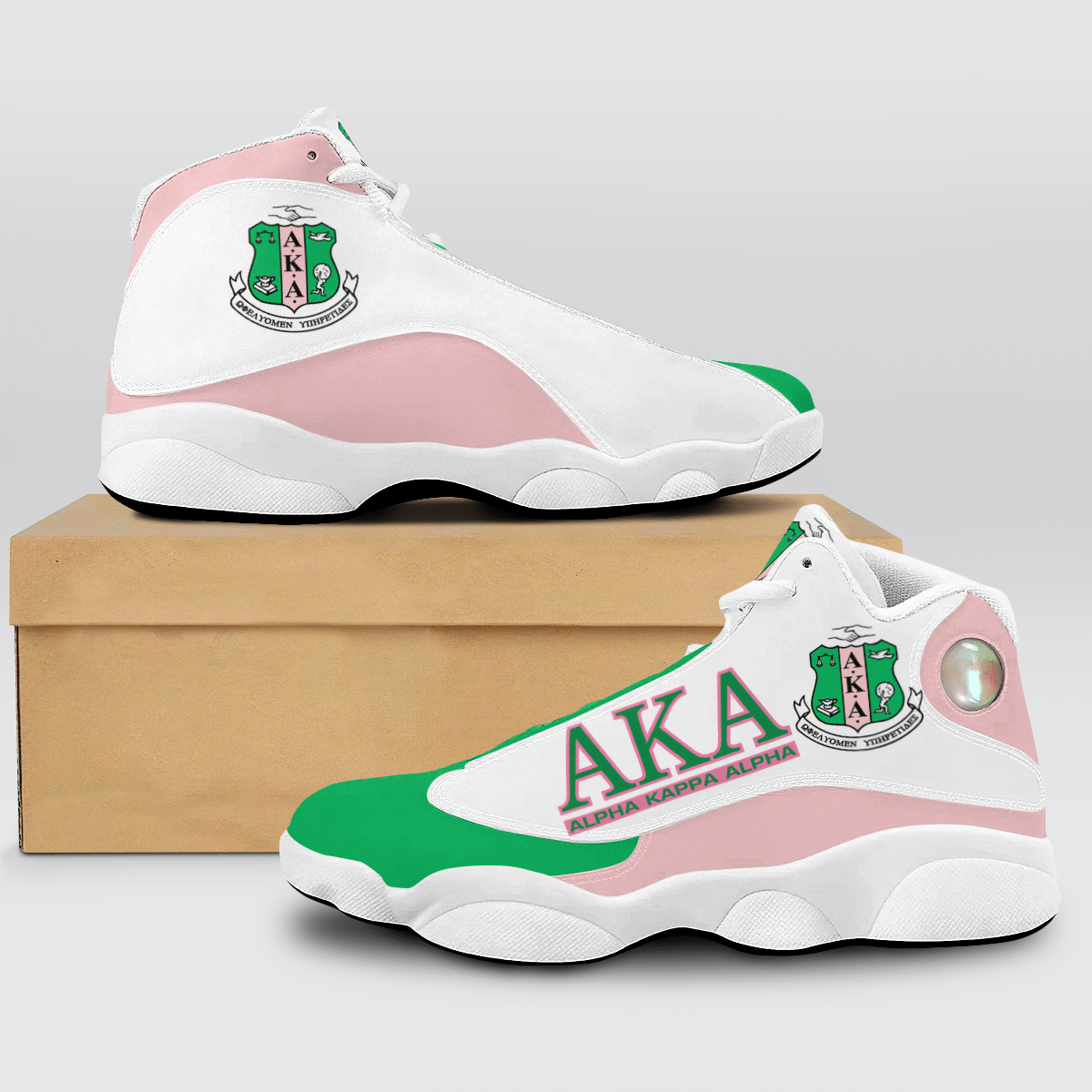 Alpha Kappa Alpha Aka Basketball Sole Shoes Annie Arts Shop