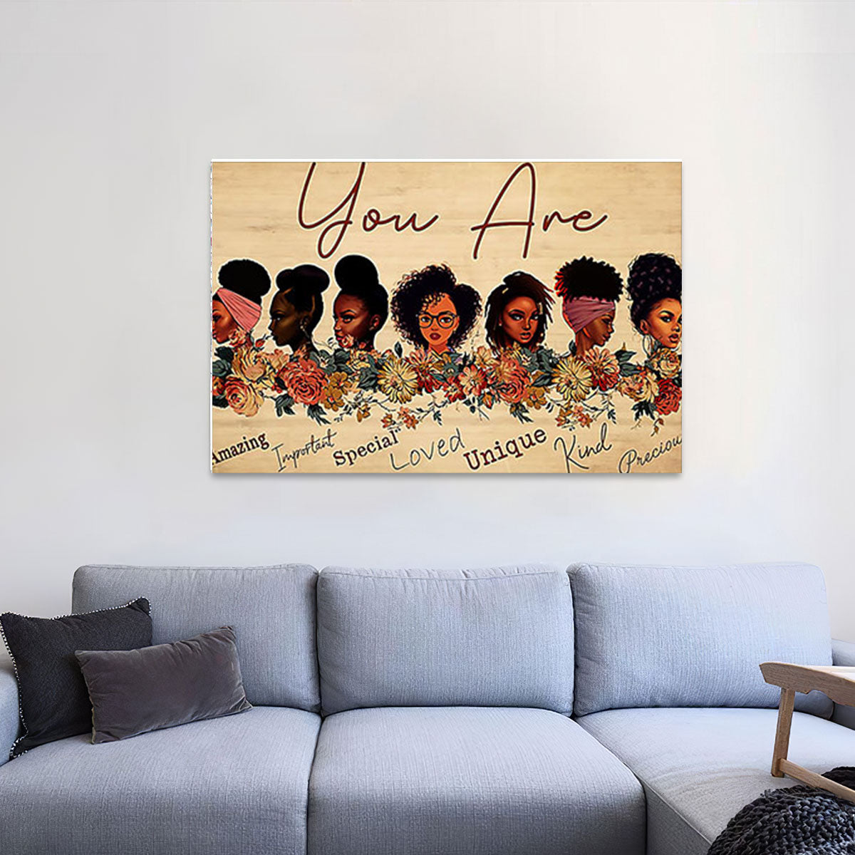 Black African American Poster Trendy Afrocentric Poster African