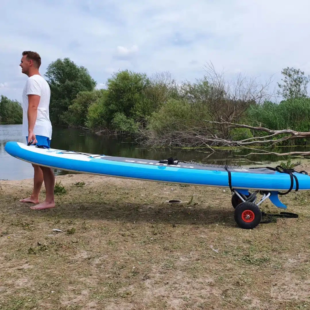 Get Your Outdoors On With These Paddle Board Carts SUP Noob