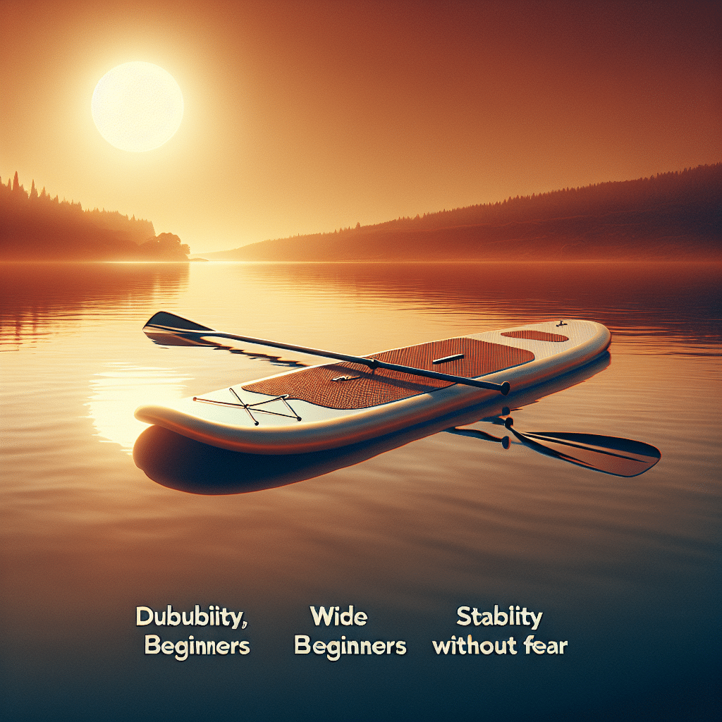 Stable Beginner SUPs Wide, Sturdy Boards To Learn SUP Basics SUP Noob