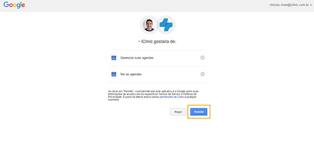 Sincronizar agenda com Google agenda?