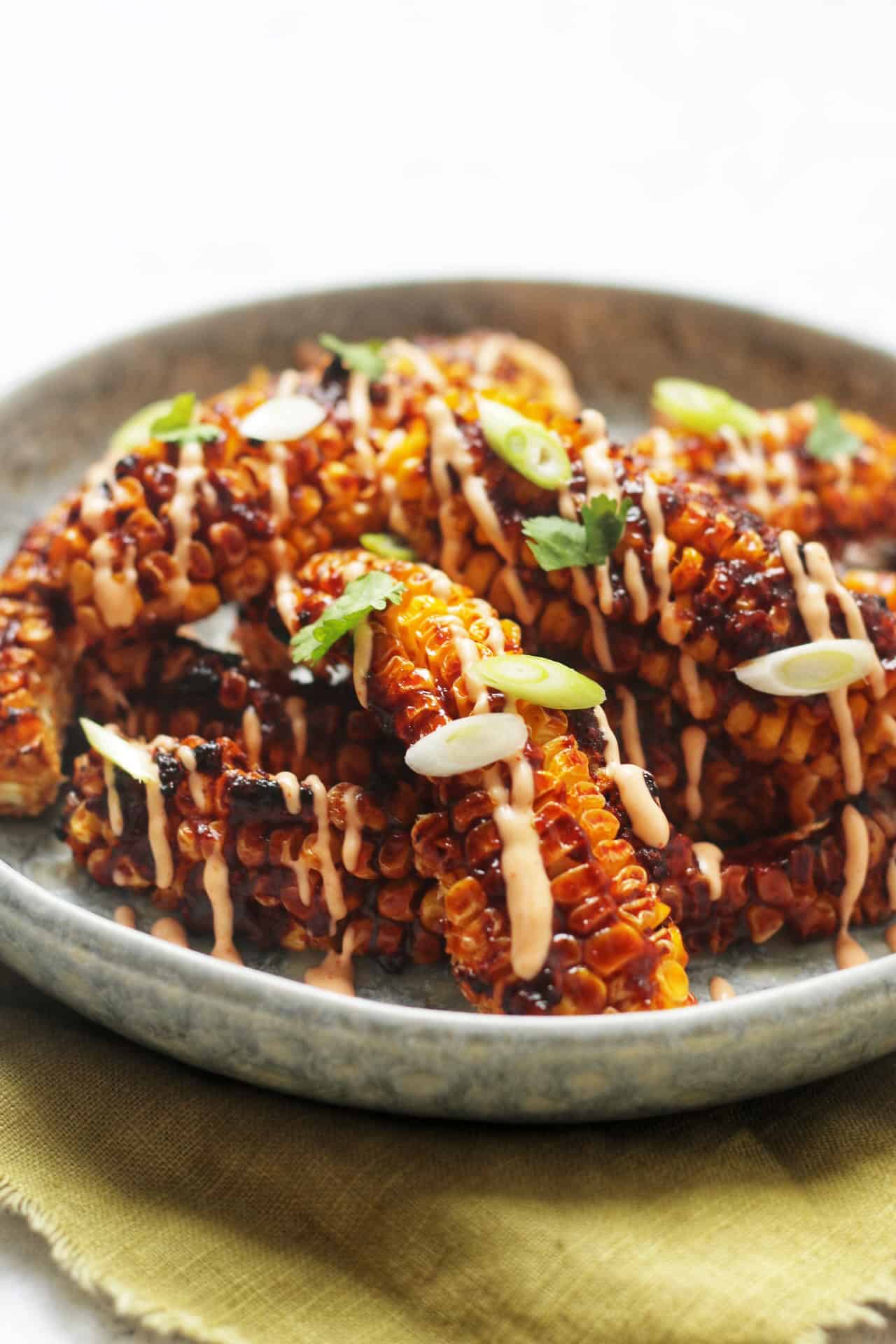 Smokey BBQ Sweetcorn "Ribs" Supper in the Suburbs