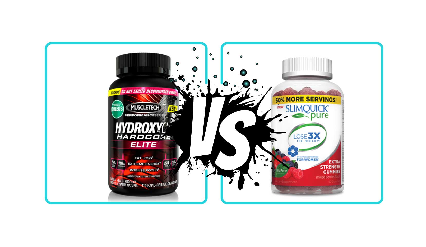 Hydroxycut vs. Slimquick Supplement Reviews & Comparison Hub