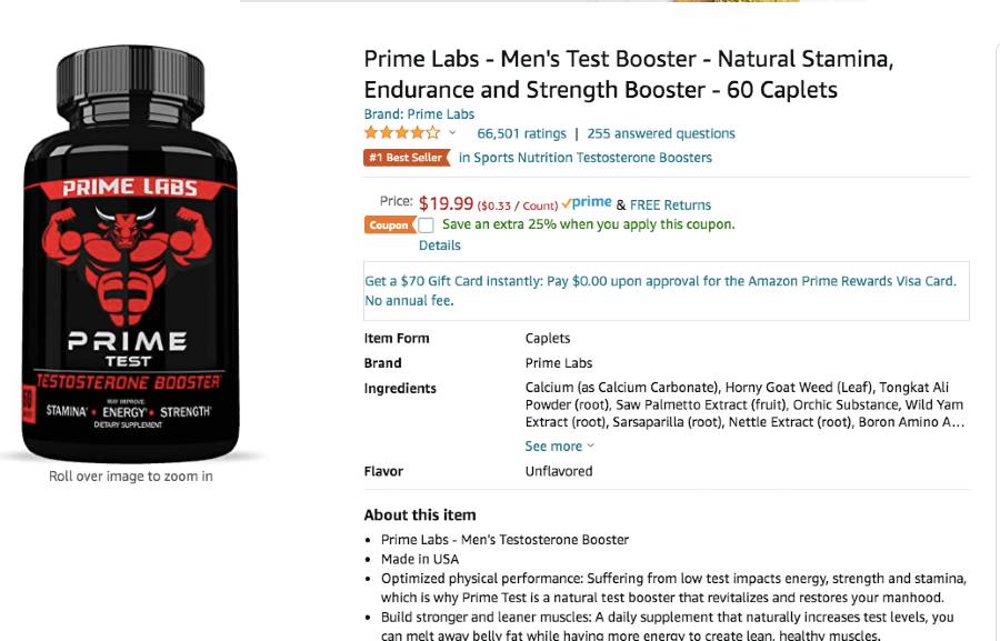 Prime Test Reviews Find Out The Truth About This Product 3.0 / 5.0