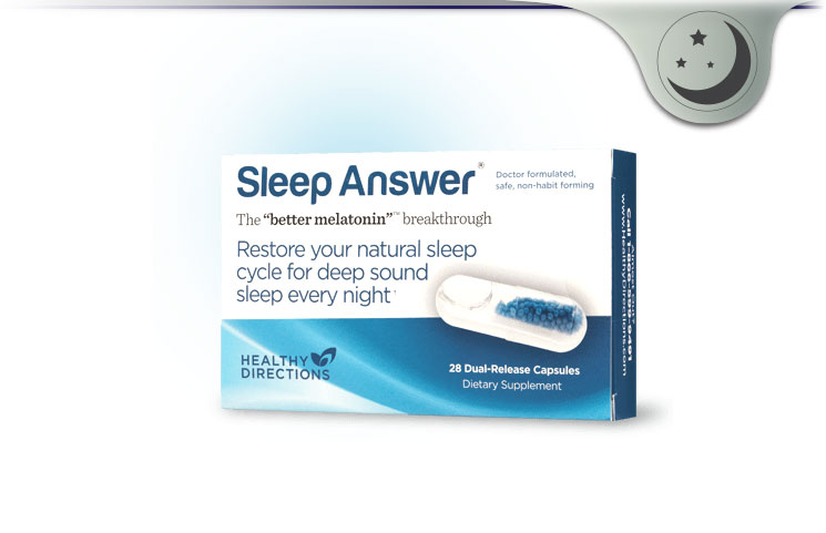 Sleep Answer Review Dr's Melatonin Pill Restores Natural Sleep Cycles?