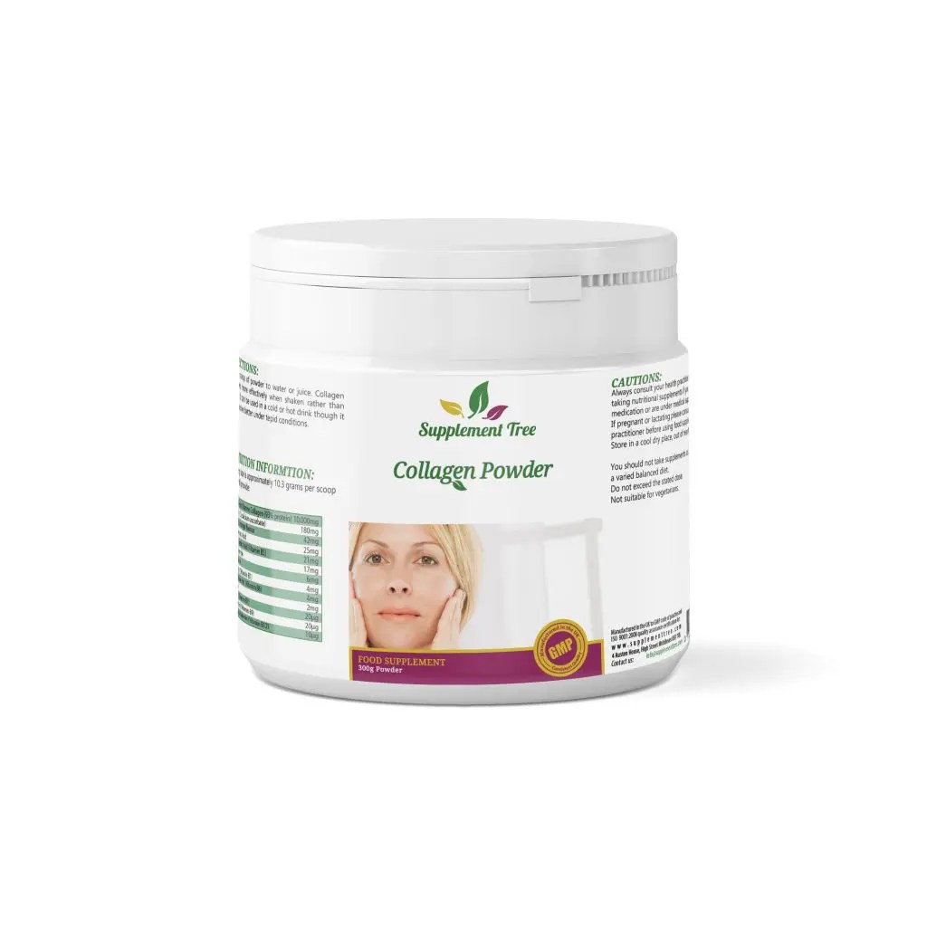 Collagen Powder 300g with Hyaluronic Acid & Essential Vitamins Orange