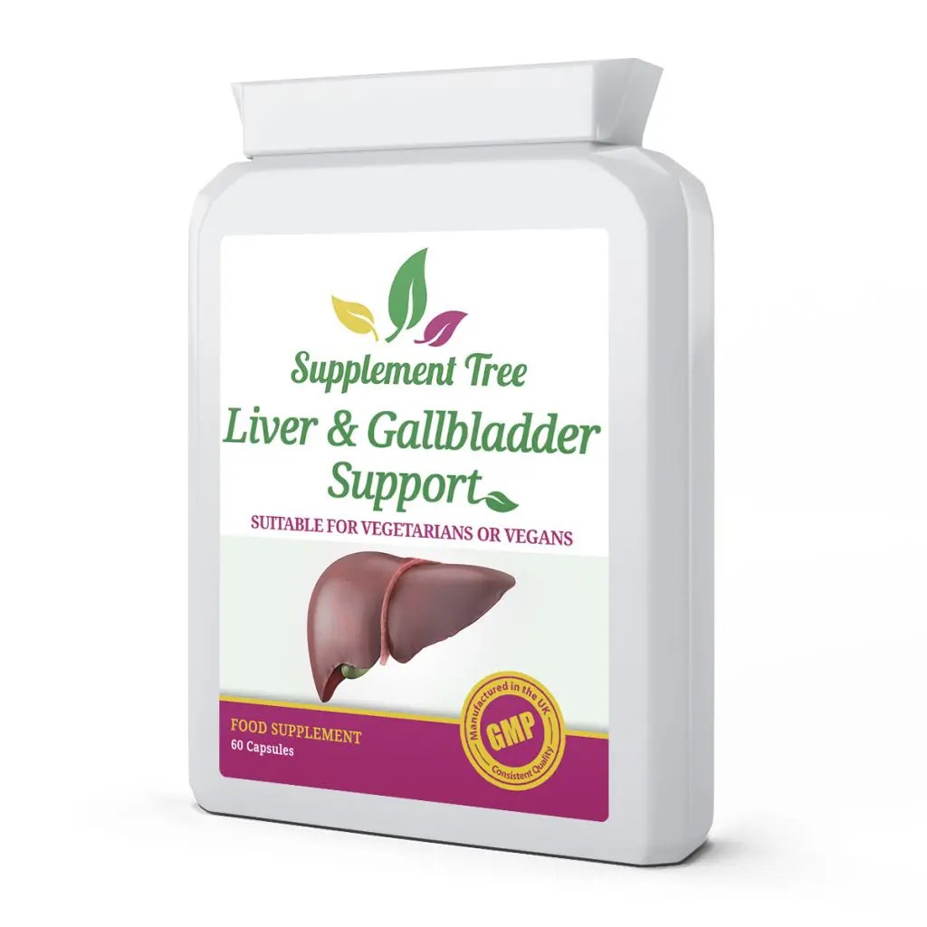 Liver and Gallbladder Support 60 Capsules Supplement Tree