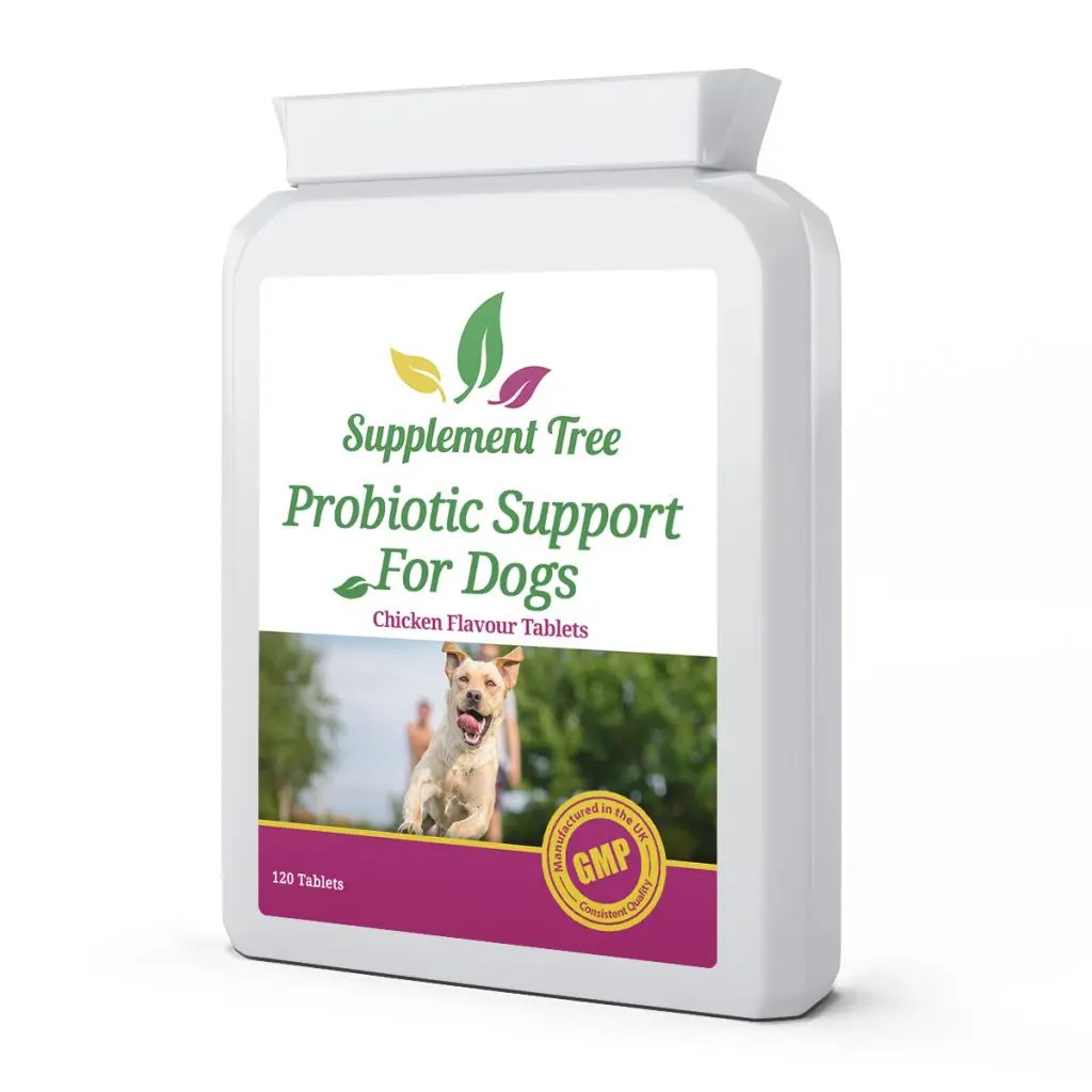 Probiotic Support for Dogs 2 Billion cfu 120 Chicken Flavoured Tablets