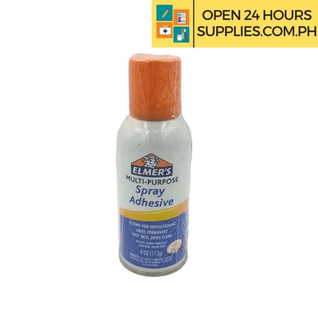 Glue (Elmers) Multi-purpose Spray Adhesive 4 oz (113g) - Supplies 24/7