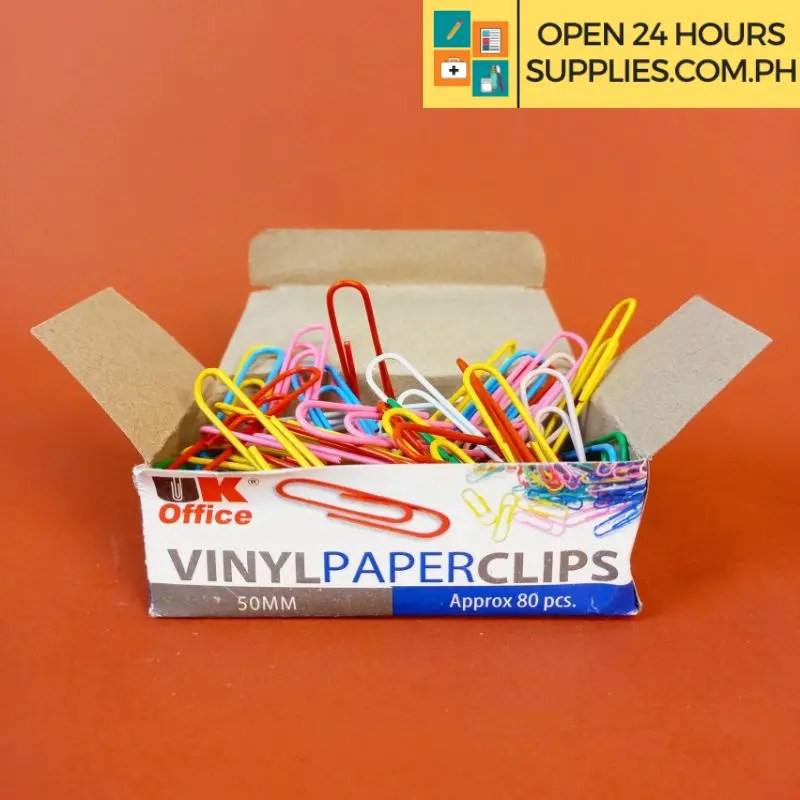 Paper Clips (UK Office) Vinyl 50mm 80s Supplies 24/7 Delivery