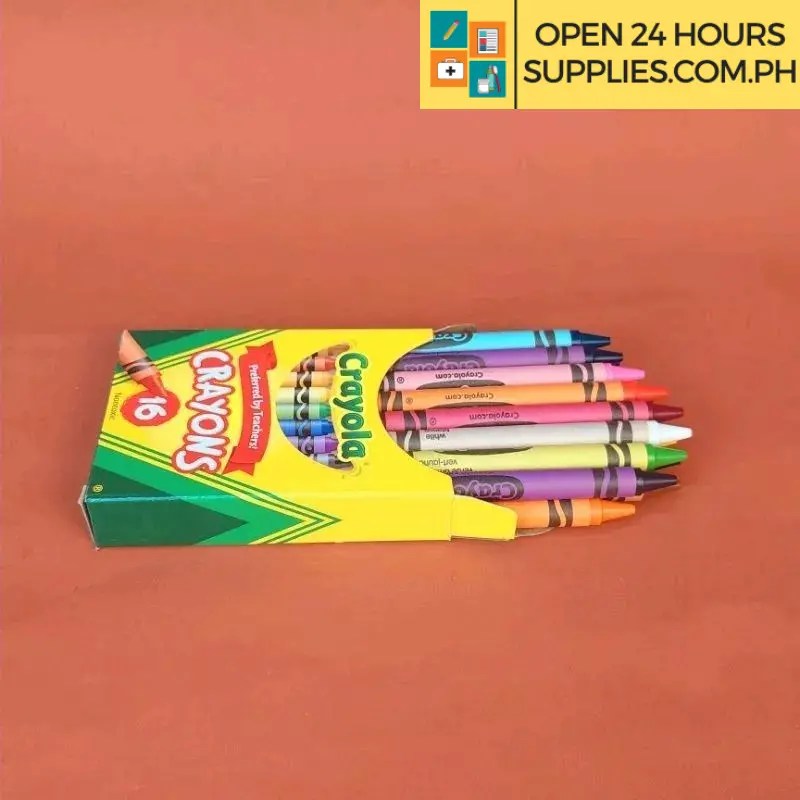 Crayons (Crayola) 16 colors Supplies 24/7 Delivery