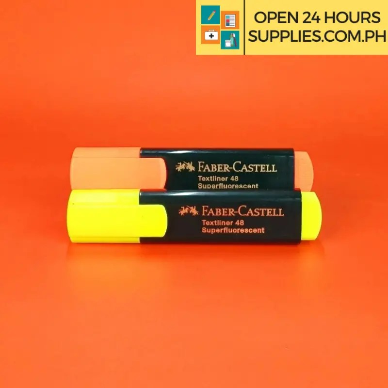 Highlighter (Faber Castell ) Premium Highlighter Marker Orange