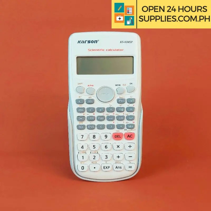 Karson Scientific Calculator KS82MSP SOFT KEY 240 FUNCTIONS Supplies
