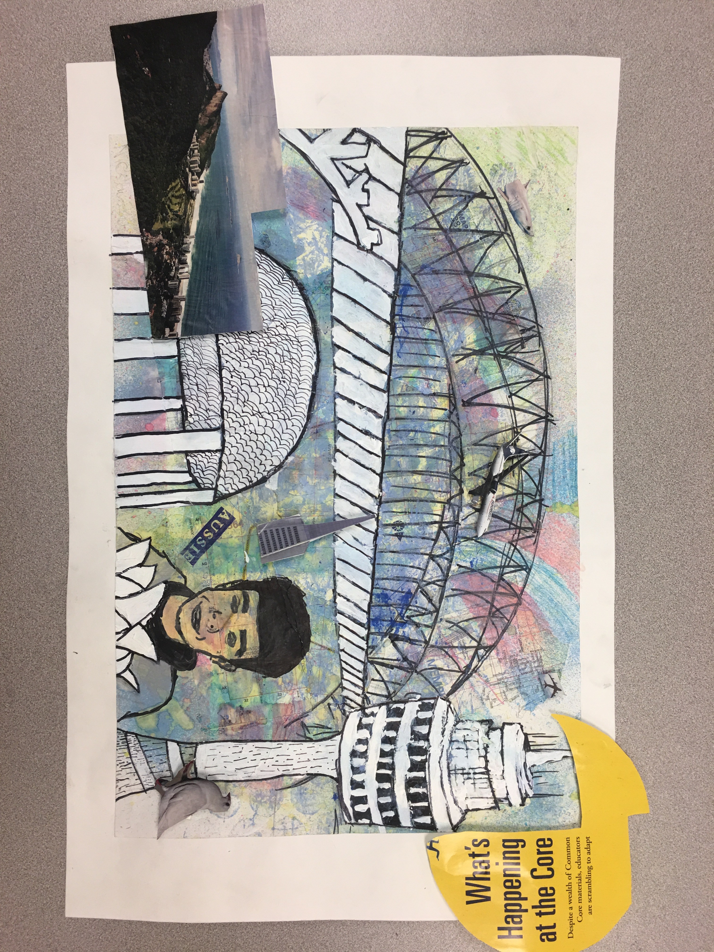 The smARTteacher Resource Travel Collage