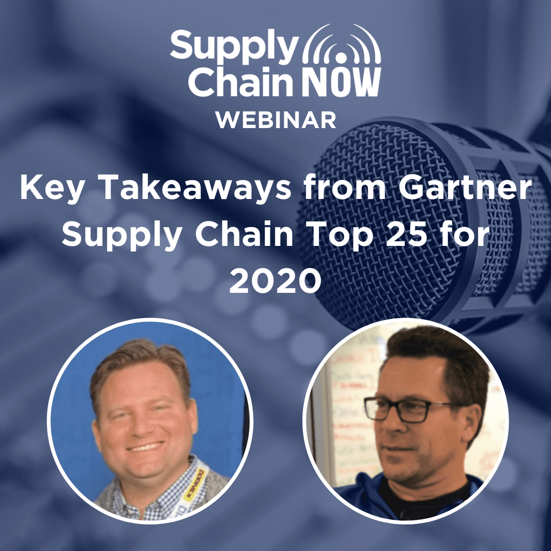 Webinar "Key Takeaways from Gartner Supply Chain Top 25 for 2020