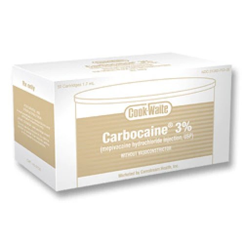 Carbocaine 3 (Mepivacaine hydrochloride injection, USP) w/o Vasoconst