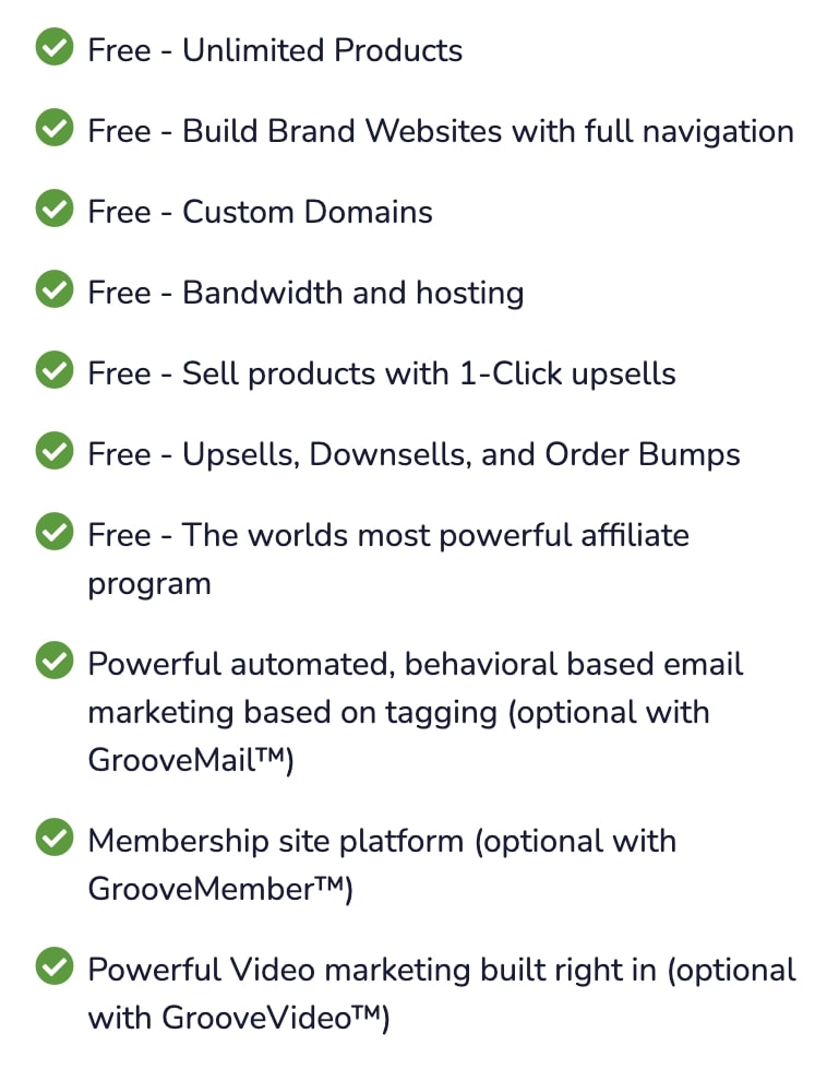 GrooveFunnels Pricing (2024) • How Much Does It Cost?