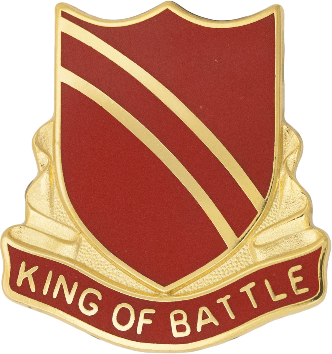 0108 Regiment Unit Crest (King Of Battle) US Military