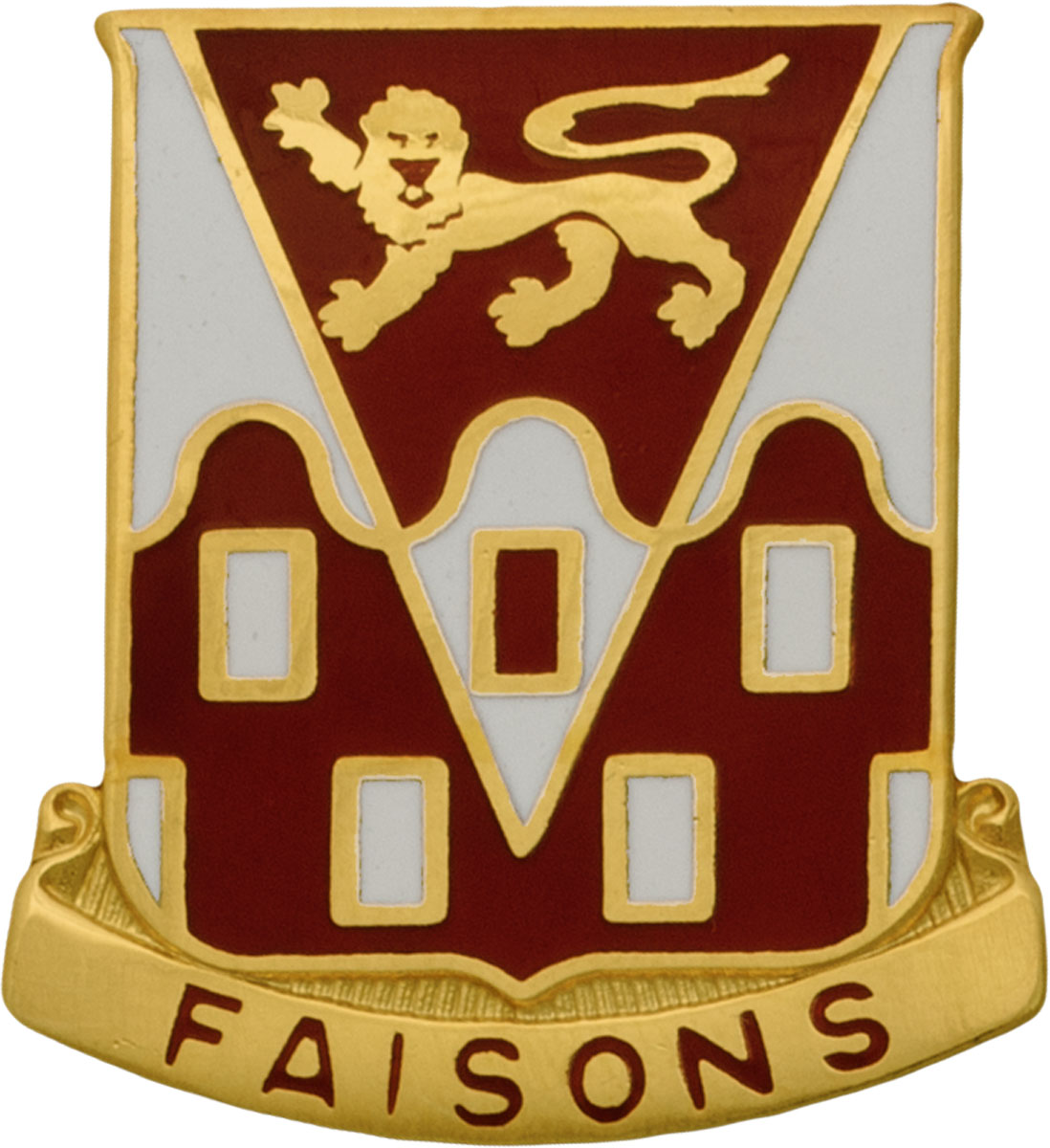 368th Engineer Battalion United States Army Unit Crest (Faisons)