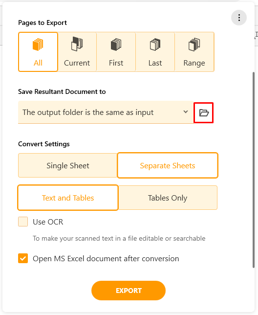 How to Convert from PDF to Excel? PDFsam Enhanced
