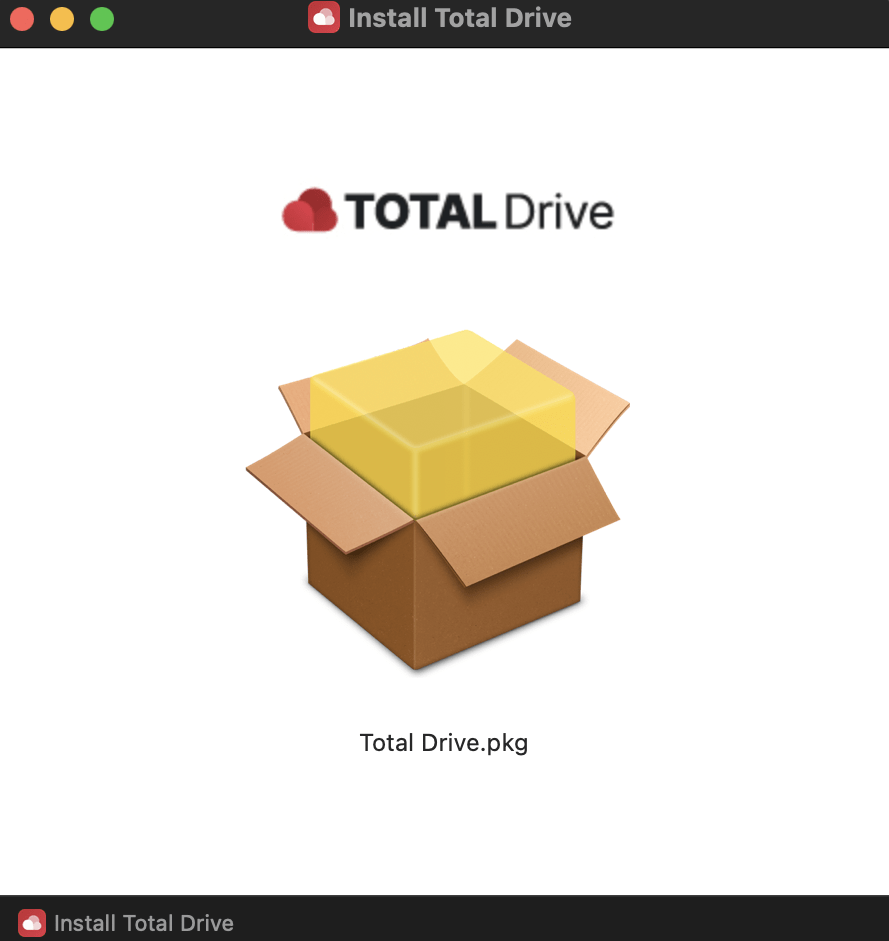 Downloading & Installing Total Drive