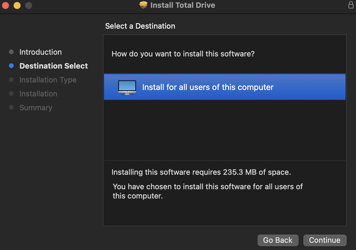 Downloading & Installing Total Drive