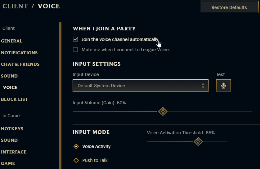Resolución de problemas del chat de voz Soporte de League of Legends