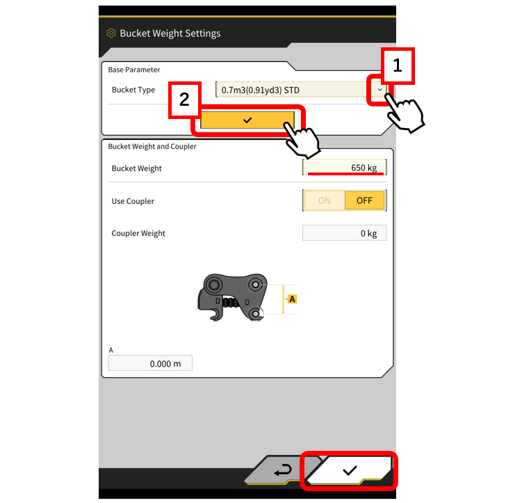 How to perform bucket calibration Smart Construction 3D Machine Guidance
