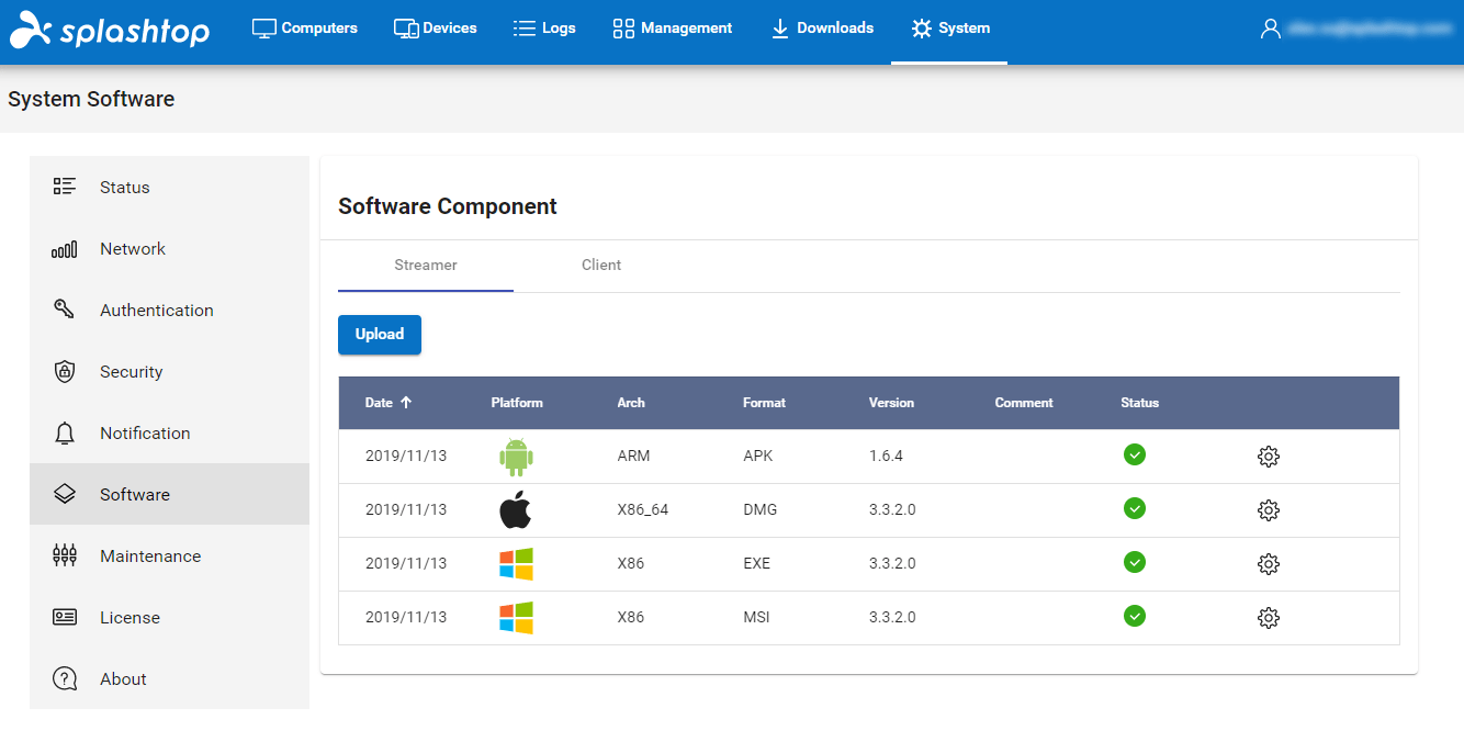 How to get the right Splashtop Streamer? Splashtop OnPrem Support