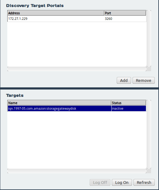 ISCSI INITIATOR AWS STORAGE GATEWAY Bridgeworks