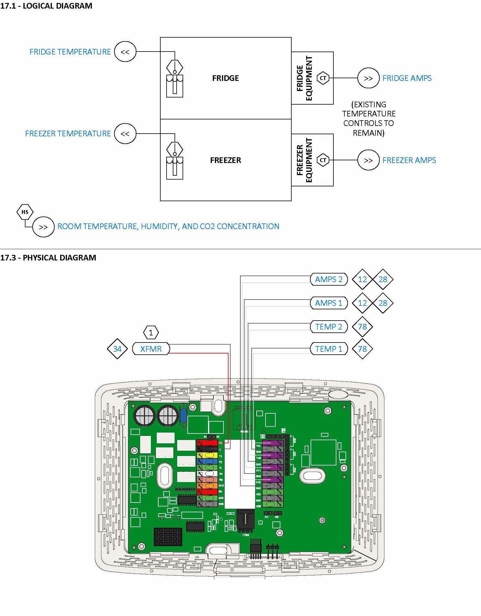 Application Note Monitoring Coolers and Freezers w/ Glycol Sensor