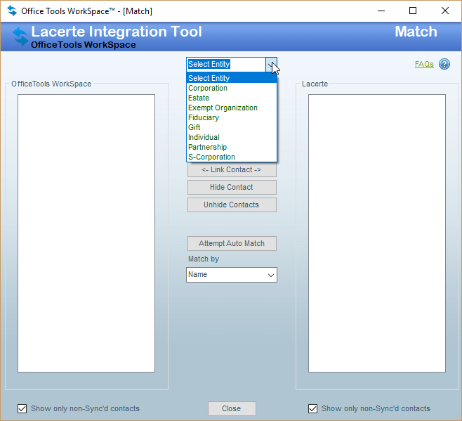 Why is Lacerte Not Syncing to OfficeTools AbacusNextClient Services