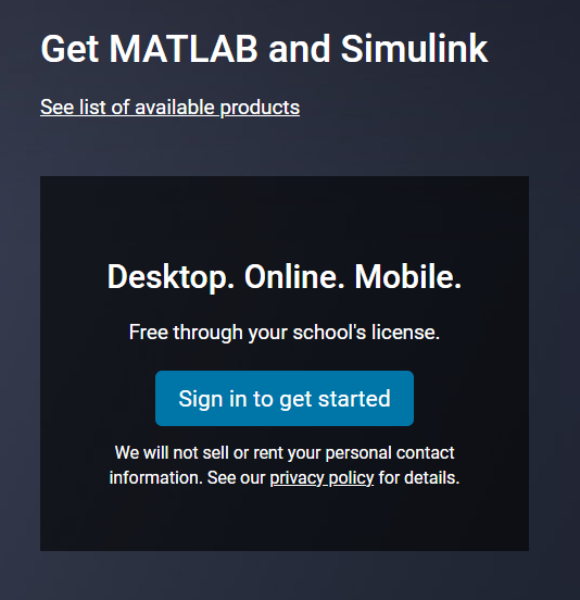 Cómo acceder a MatLab Academic Software Helpcenter