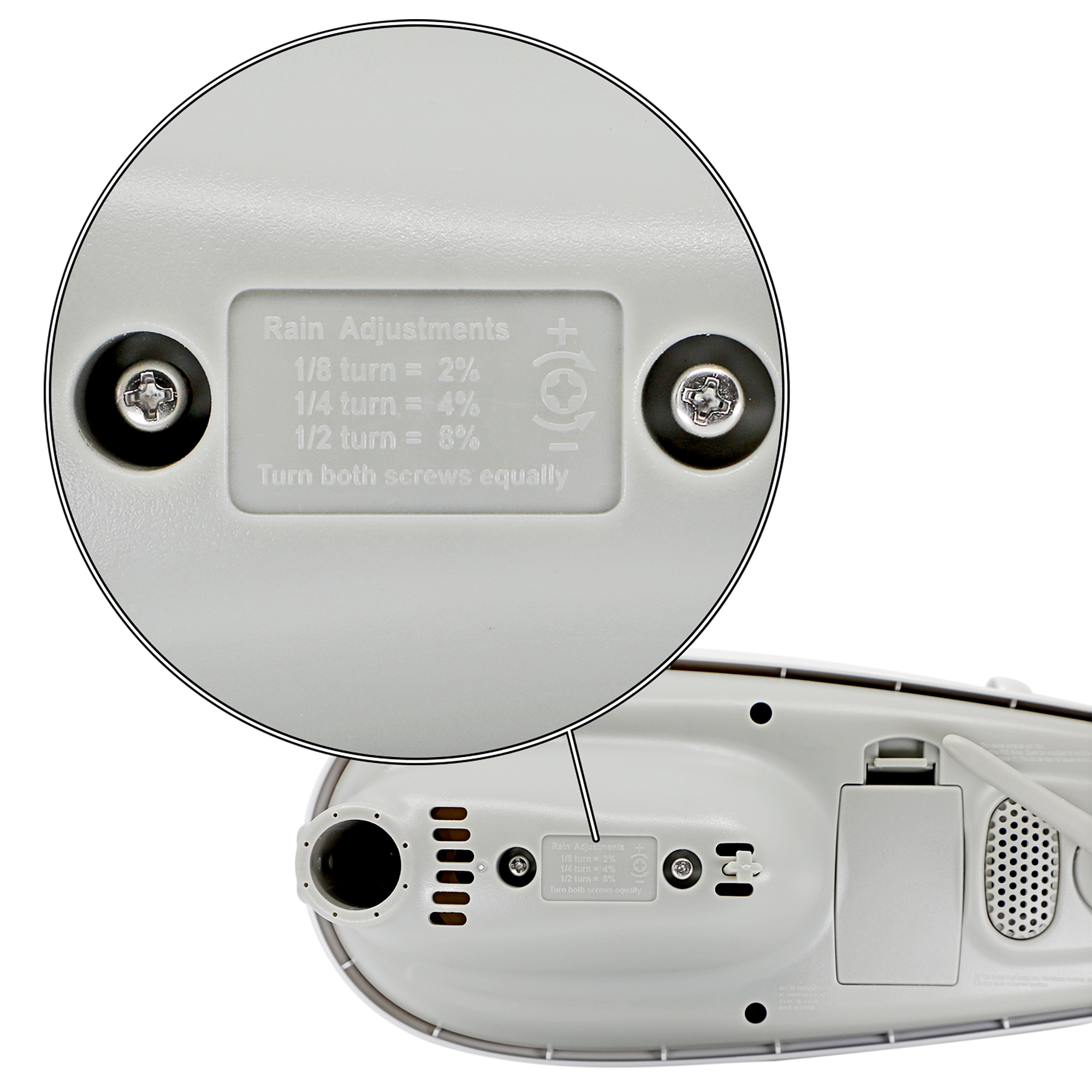 AcuRite Iris® (5in1) Rain Calibration AcuRite