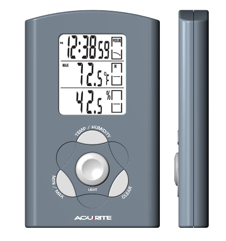 00891 Indoor / Outdoor Thermometer & Hygrometer – AcuRite