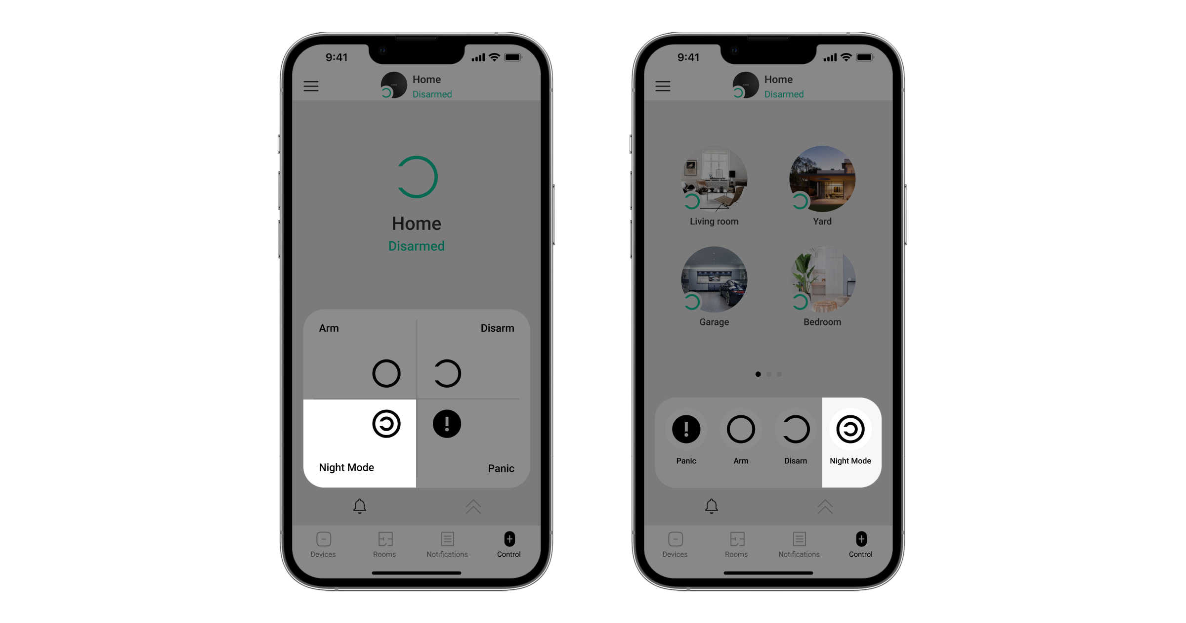 What is Night Mode and how does it work Ajax Systems Support