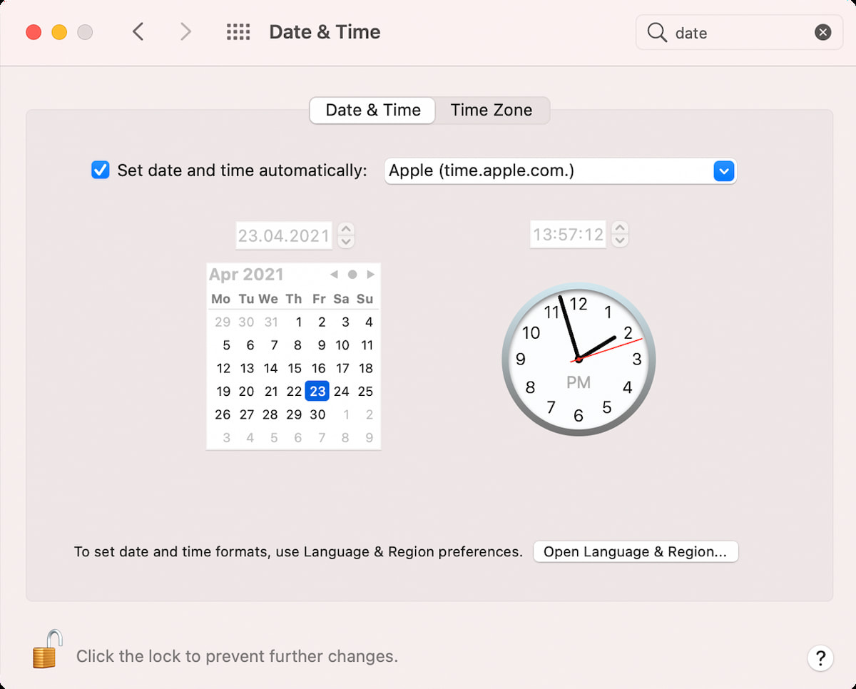 What does the “Time not synchronized” error mean in Ajax PRO Desktop