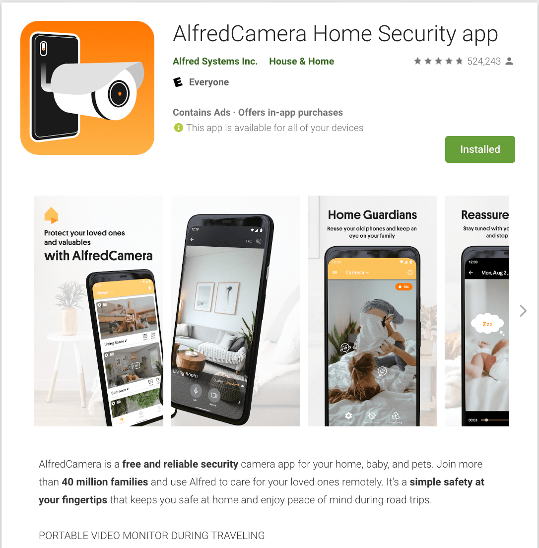 How do I update Alfred? AlfredCamera Help Center